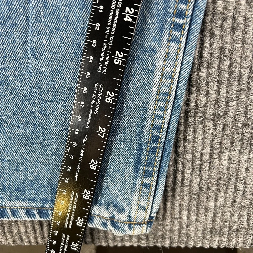 Vintage Polo‎ Ralph Lauren Jeans Mens 38x30 Blue Denim Baggy Wide Leg Loose Fit
